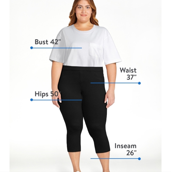 Time and TRU women's capri   legging - Picture 3 of 8